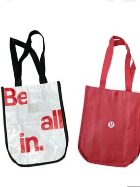 2 Lululemon Small Tote Bags